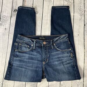 SILVER JEANS CO. Avery Skinny Crop Jeans